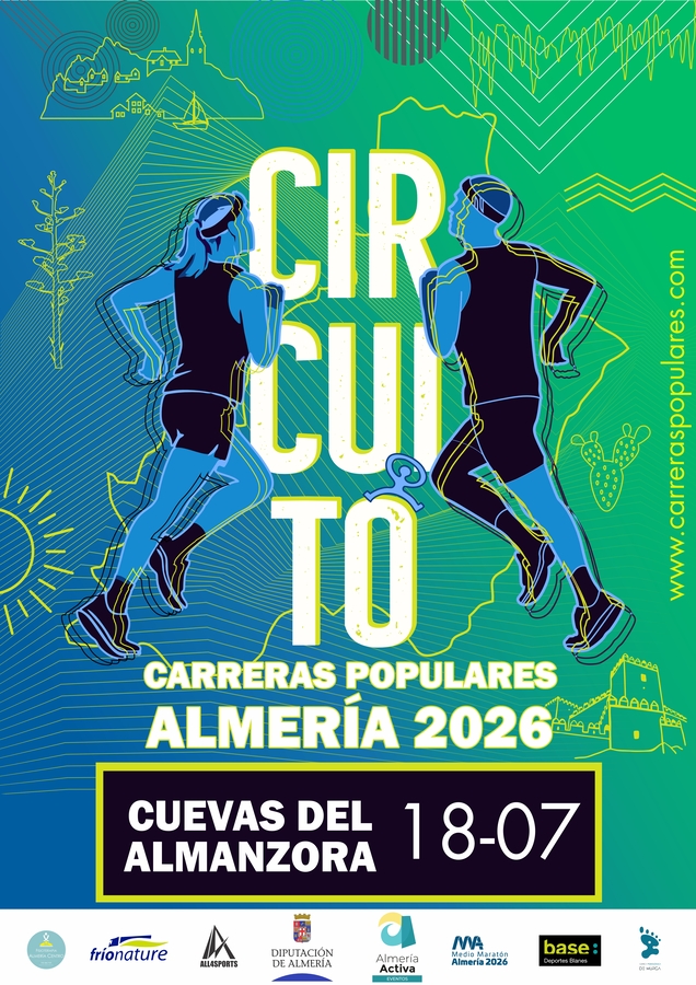 Circuito Carreras Populares 2026. Cuevas del Almazora (Villaricos) 18-07-26
